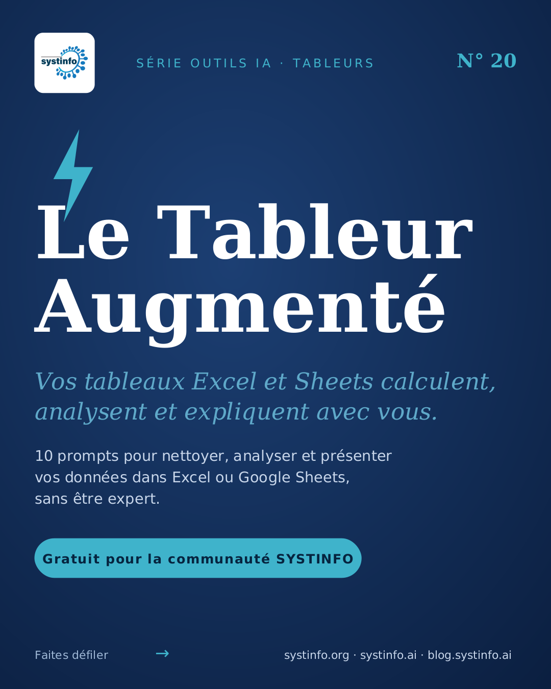 Le Tableur Augmente