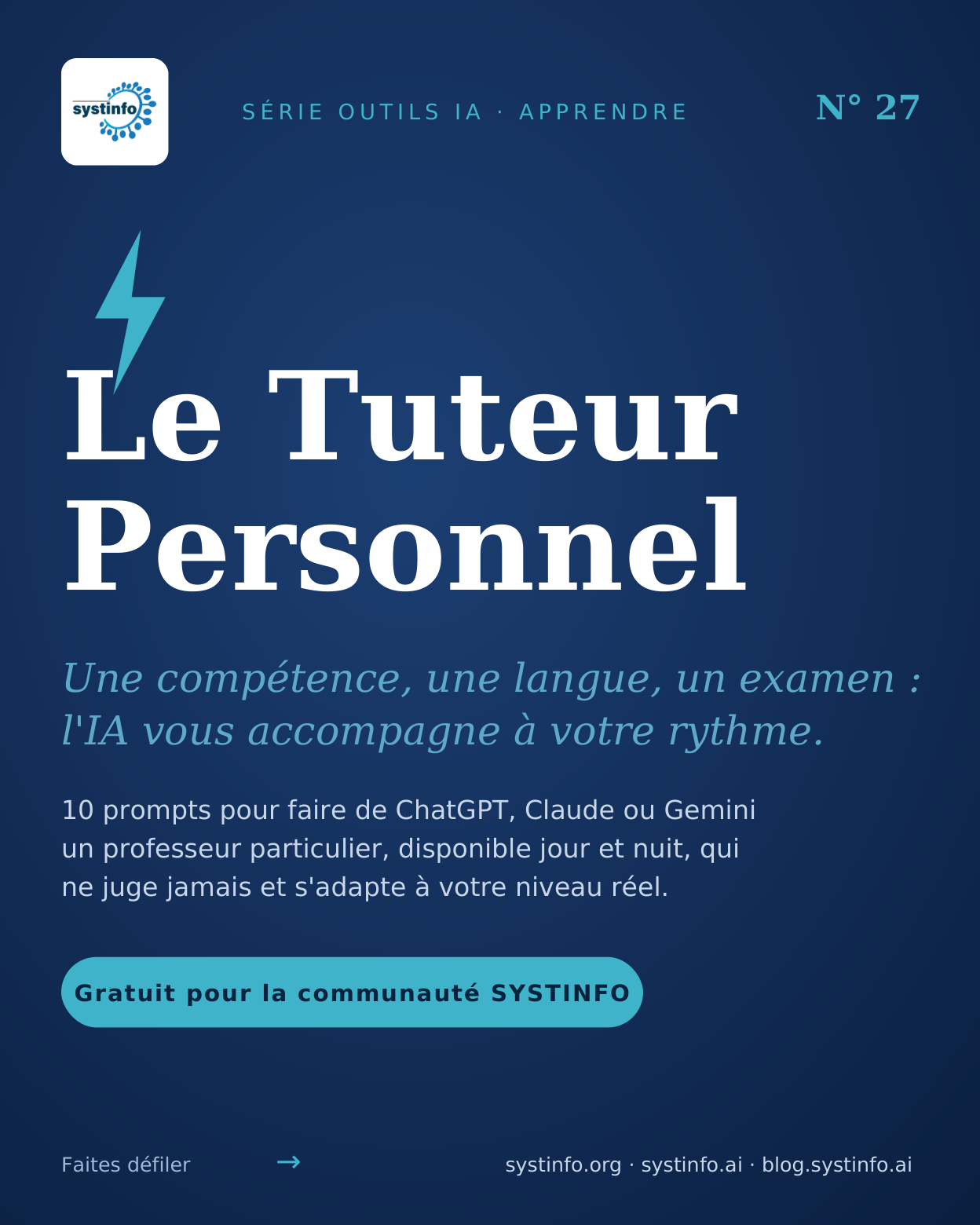 Le Tuteur Personnel