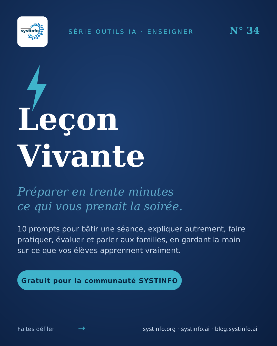 Lecon Vivante