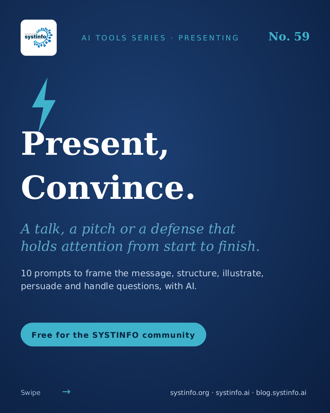 Present, Convince (carousel EN)