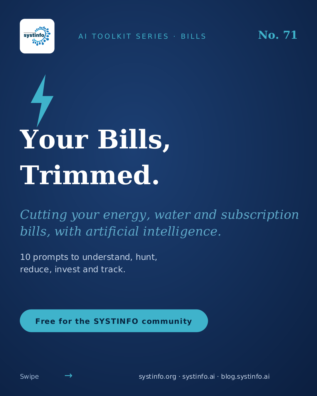 Your Bills, Trimmed