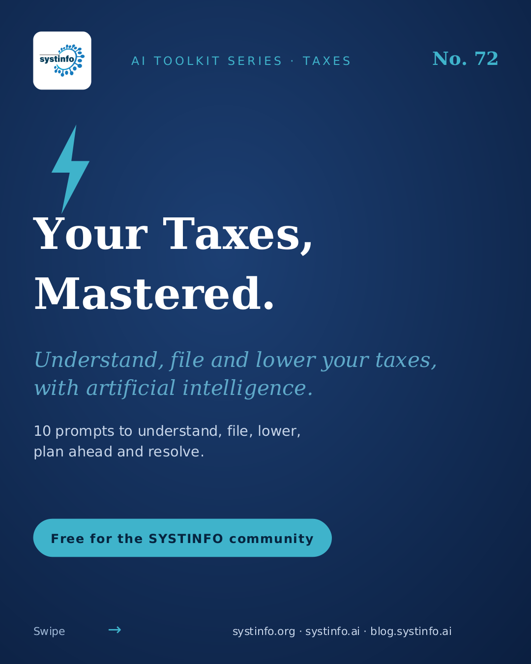 Your Taxes, Mastered