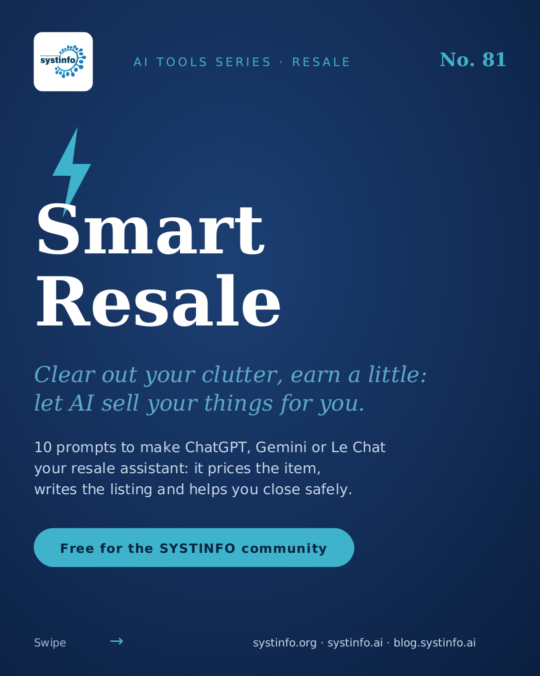 Smart Resale