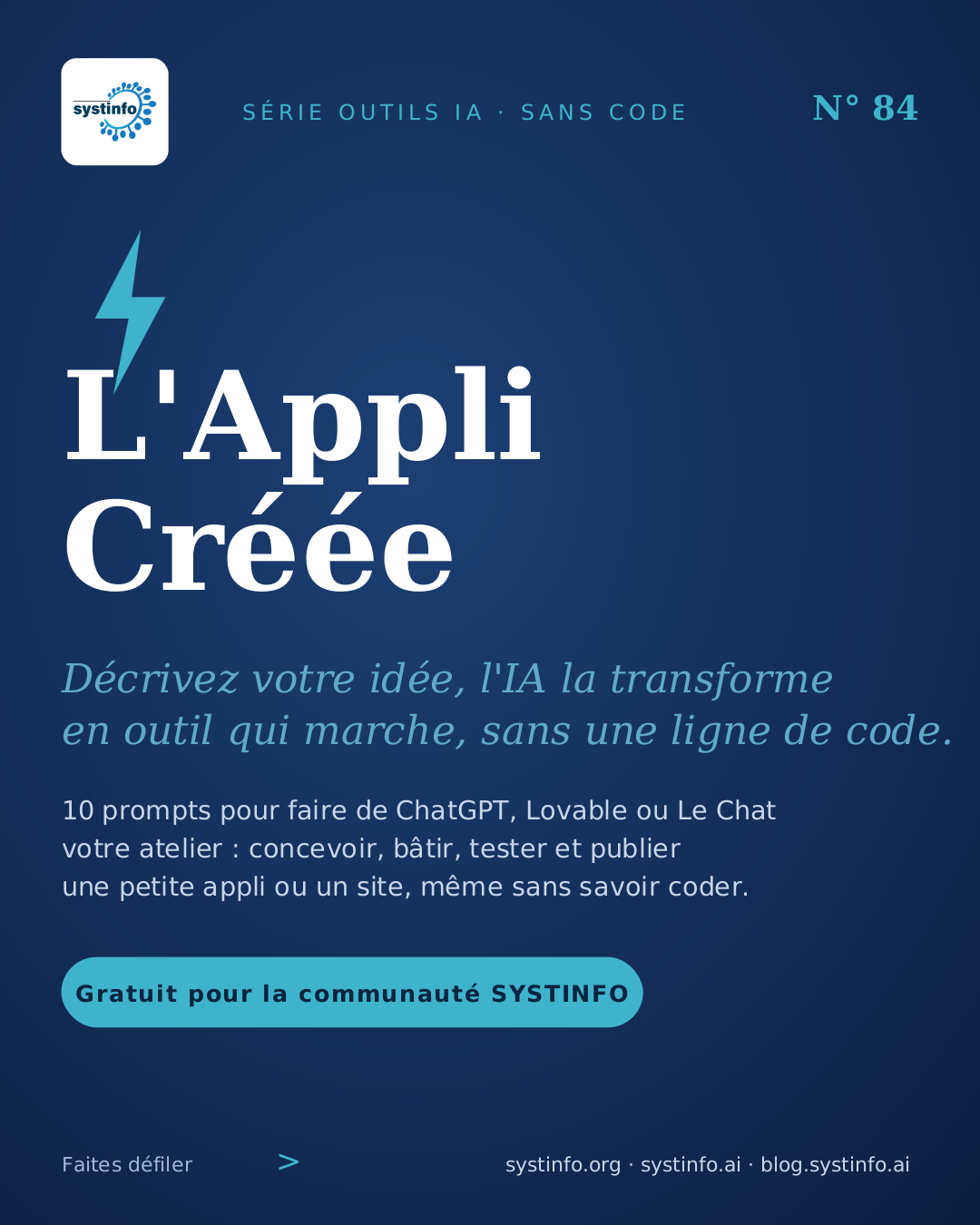 Appli Creee