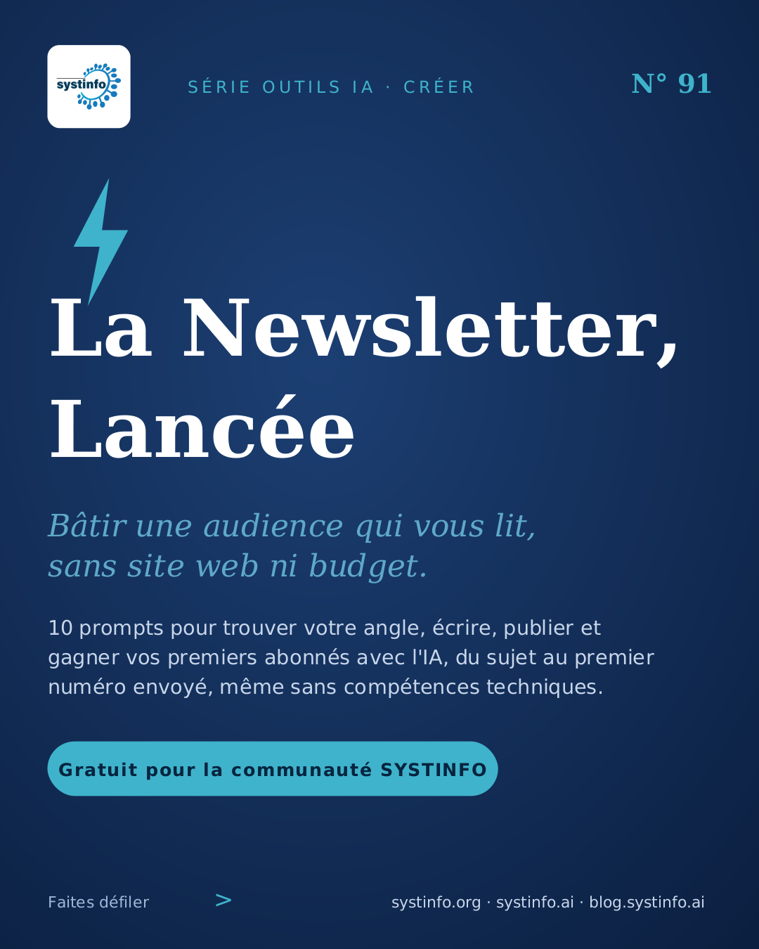 Newsletter Lancee