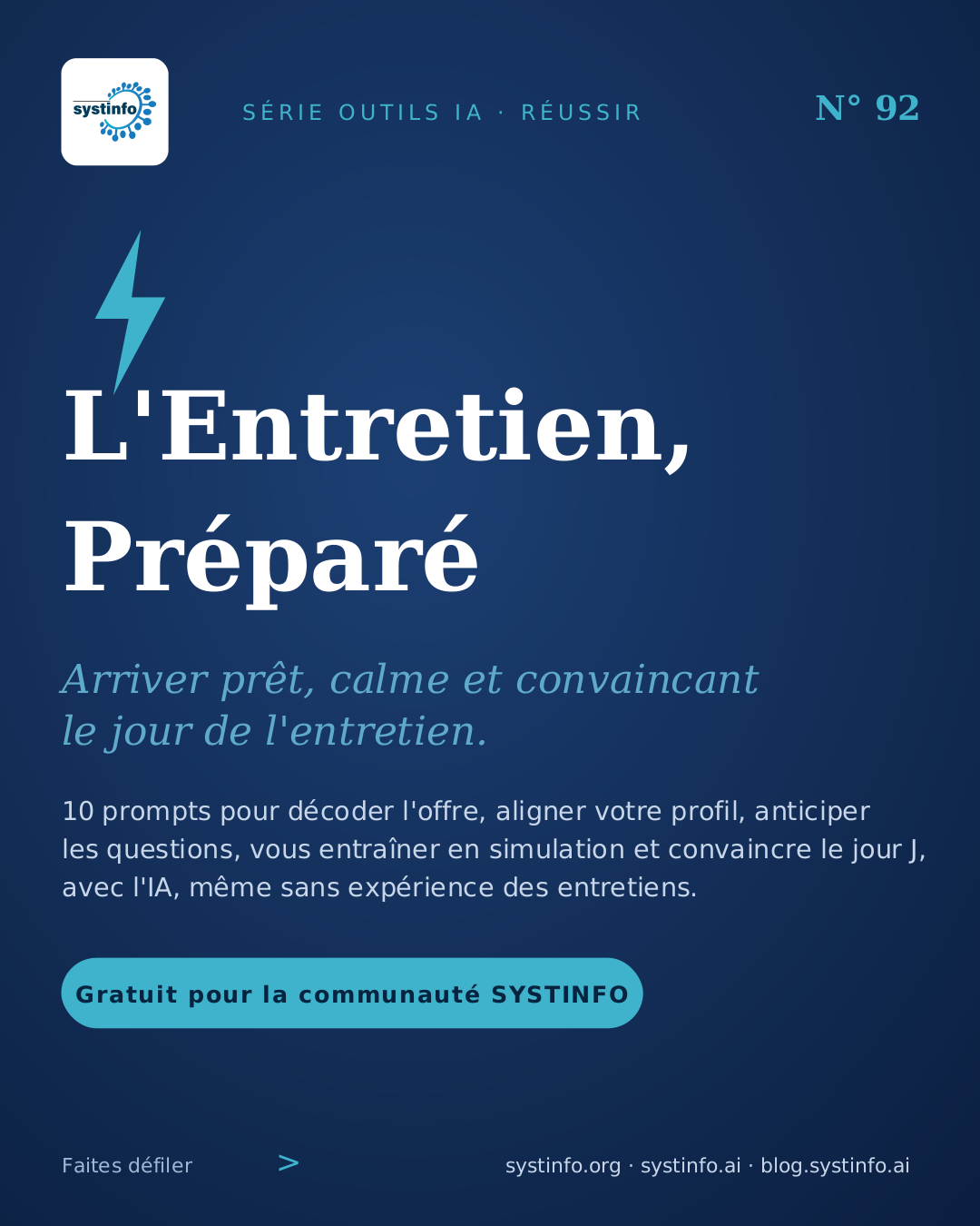 Entretien Prepare
