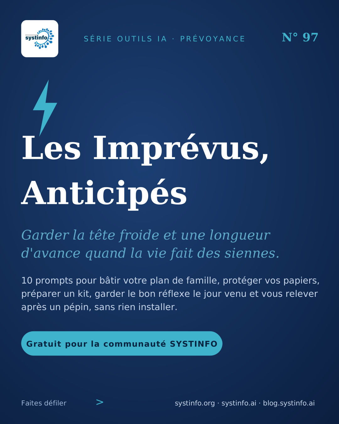 Imprevus Anticipes